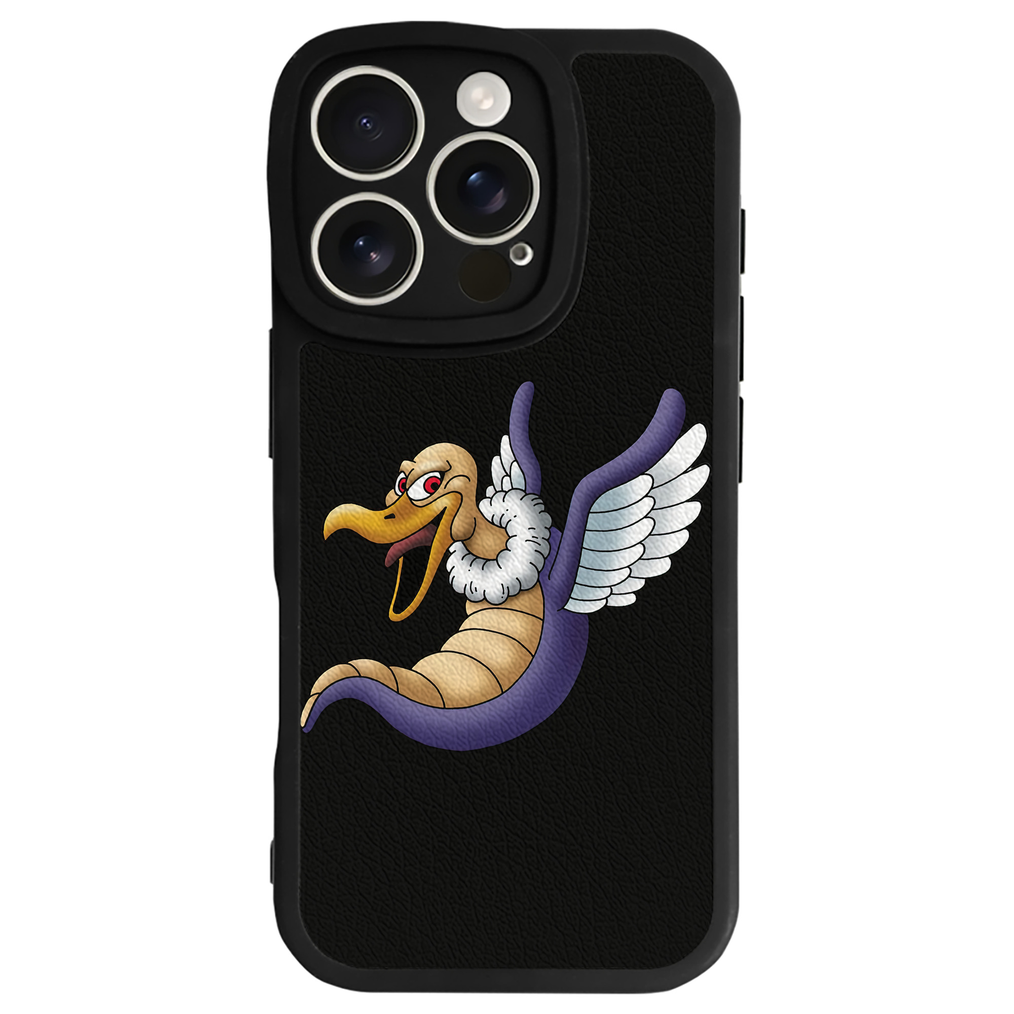 （画像用） ドラゴンクエスト Doragon Kuesuto Dragon Quest 【iPhone 16シリーズ対応】シリコンスマホケース（レザー調） 材質：シリコン